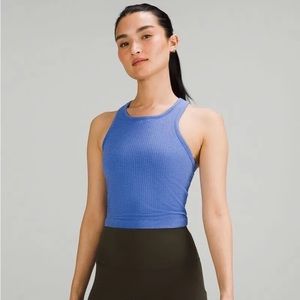 Lululemon Ebb To Street Racerback Crop Tank Top